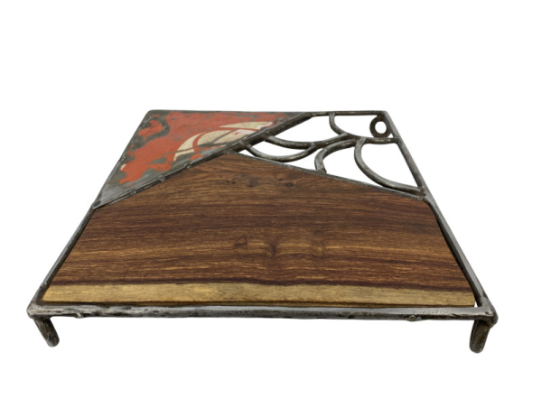 Upcycling Untersetzer "Bois & Baril"